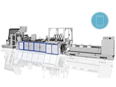 Machine de fabrication de sacs de guichet